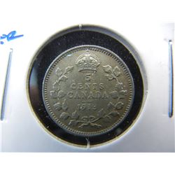 1913 Canada 5c Silver.  XF.