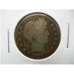 1899-O Barber 25c.  Better Date.