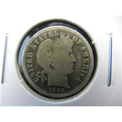 1899-O Barber 10c.  Good.