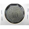 Image 2 : 1917 Germany, Rastatt 10 Pfennig Zinc Notgeld.