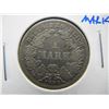 Image 1 : 1886 Germany Silver 1 Mark.