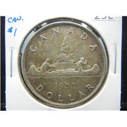 1953 Canada $1.  AU.