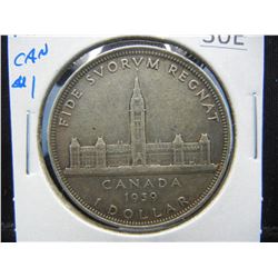 1939 Canada $1.  XF.
