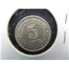 Image 2 : 1941 Malaya 5c.  UNC.  Silver.