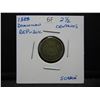 Image 3 : 1888 Dominican Republic.  2  1/2 Centavos.  Scarce.