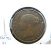 Image 1 : 1854 Great Britain 1/2 Penny.  VF.