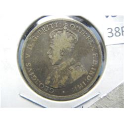 1917M Australia 1 Florin.  VG.
