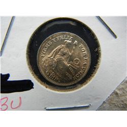 1916 Peru 1/2 Dinero.  BU.
