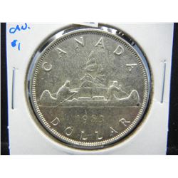 1953 Canada $1.  AU.