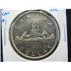Image 1 : 1853 Canada $1.  Nice UNC.
