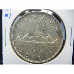 1952 Canada $1.  AU+.