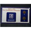 Image 1 : 1941 & 1942 Lincoln Cents and Stamp Set Explaining Lincoln's Failure to Win VP Nomination.