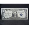 Image 1 : 1957 $1 Blue Seal Silver Certificate.  Nice Crisp Note.  Serial # U97339275A