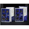 Image 1 : 1999 & 2000 United States State Quarter 5-Coin Proof Sets With Gov't Packaging & COA's.