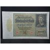 Image 1 : 1922 Germany Weimar Republik 10,000 Mark Reichbanknote, Nice Crisp Note, Serial # B 6119277