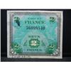 Image 2 : Series of 1944 French 2 & 5 Francs Military Currency.