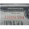 Image 2 : 1928-G $2 Red Seal Silver Certificate.  Nice Crisp Note.  Serial # E05056724A