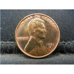 1931-S Key Date Lincoln Head Cent.