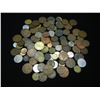 Image 1 : Mixed Group of Mostly Copper Foreign Coins.  Weighs 1.3 Pounds.