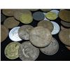 Image 2 : Mixed Group of Mostly Copper Foreign Coins.  Weighs 1.3 Pounds.