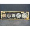 Image 2 : 1960 United States Mint 5-Coin Silver Proof Set.