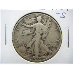 1939 S Walking Liberty Half Dollar