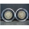 Image 1 : (2) BARBER DIMES (1912/1916)