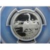 Image 2 : 2014-S Everglades Parks Silver Quarter.  Slabbed by PCGS (#1) as PR 69 Deep Cameo.