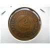 Image 2 : 1865 Two Cent Piece.  Very Good.