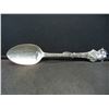 Image 1 : Vintage Sterling Spoon.  Mt Vernon Indiana with Ancient man/bow.