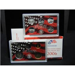 2006-S Silver Proof Set.  Regular coinage plus (5) silver state quarters.