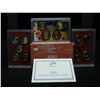 Image 1 : 2010-Silver Proof Set.  Regular coinage plus (5) silver parks quarters and (4) presidential dollars.