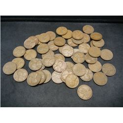 (50) 1936-D Lincoln wheat cents.  Really nice circulated condition.