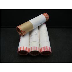 (4) Rolls 2009 P Lincoln memorial cents:  Log Cabin, Formative Years, Professional Life, and Preside