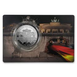 2019 Solomon Islands 1 oz Silver 30 Years Fall of the Berlin Wall