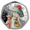 Image 1 : 2017 Great Britain Silver 50p Beatrix Potter Prf (Benjamin Bunny)