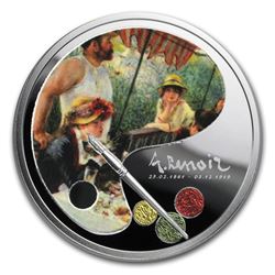 2019 Niue Silver Renoir's Painting: Luncheon of The Boating Party