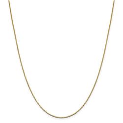 14k Yellow Gold 1.05 mm Box Chain - 26 in.