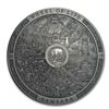 Image 1 : 2019 Cook Islands 3 oz Antique Silver Samsara Wheel of Life