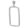 Image 1 : Sterling Silver Bezels (Fits 1 oz Silver Bars\, Plain Front)