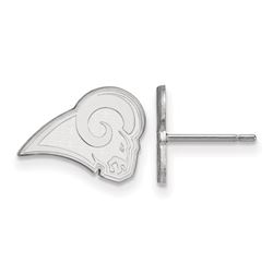 Sterling Silver Los Angeles Rams XS Post Earring