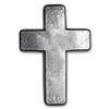 Image 1 : 2 oz Hand Poured Silver - 9Fine Mint (Cross)