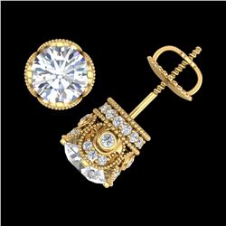 56 ctw Ruby & VS/SI Diamond Eternity Necklace 14K White Gold