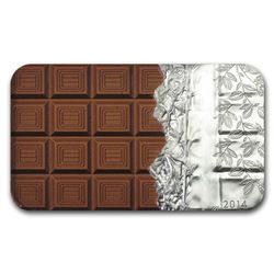 2014 Cook Islands Silver Chocolate Scented BU