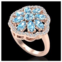 1.10 ctw VS Black Diamond Solitaire Ring 10K White Gold