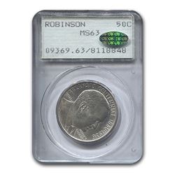 1936 Robinson-Arkansas Half Dollar Commem MS-63 PCGS CAC