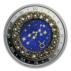 2019 Canada 1/4 oz Silver $5 Zodiac Series (Taurus)