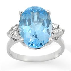 0.75 ctw VS/SI Diamond Ring 18K 2-Tone Gold