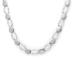 29.26 ctw Peridot & Diamond Bracelet 14K White Gold