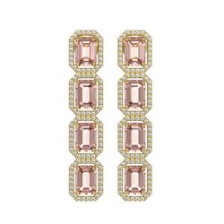 2.08 ctw VS/SI Diamond 2pc Wedding Set Halo 14K Rose Gold